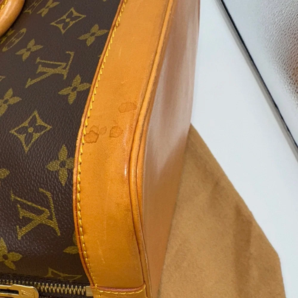 Louis Vuitton Monogram Alma Satchel with LV Dust Bag